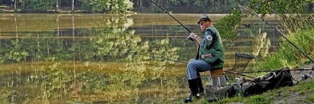 Angler am Wasser Bild: Norbert Grüner