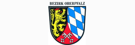 Das Bezirkswappen der Oberpfalz