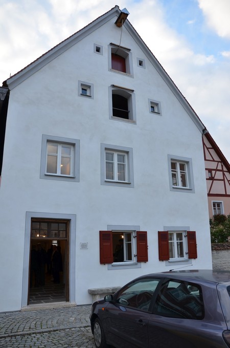 Das "Soifererhaus" in Berching - erster Träger des Denkmalpreises des Bezirks Oberpfalz.