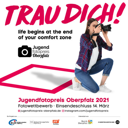 Das Plakat zum Jugendfotopreis 2021